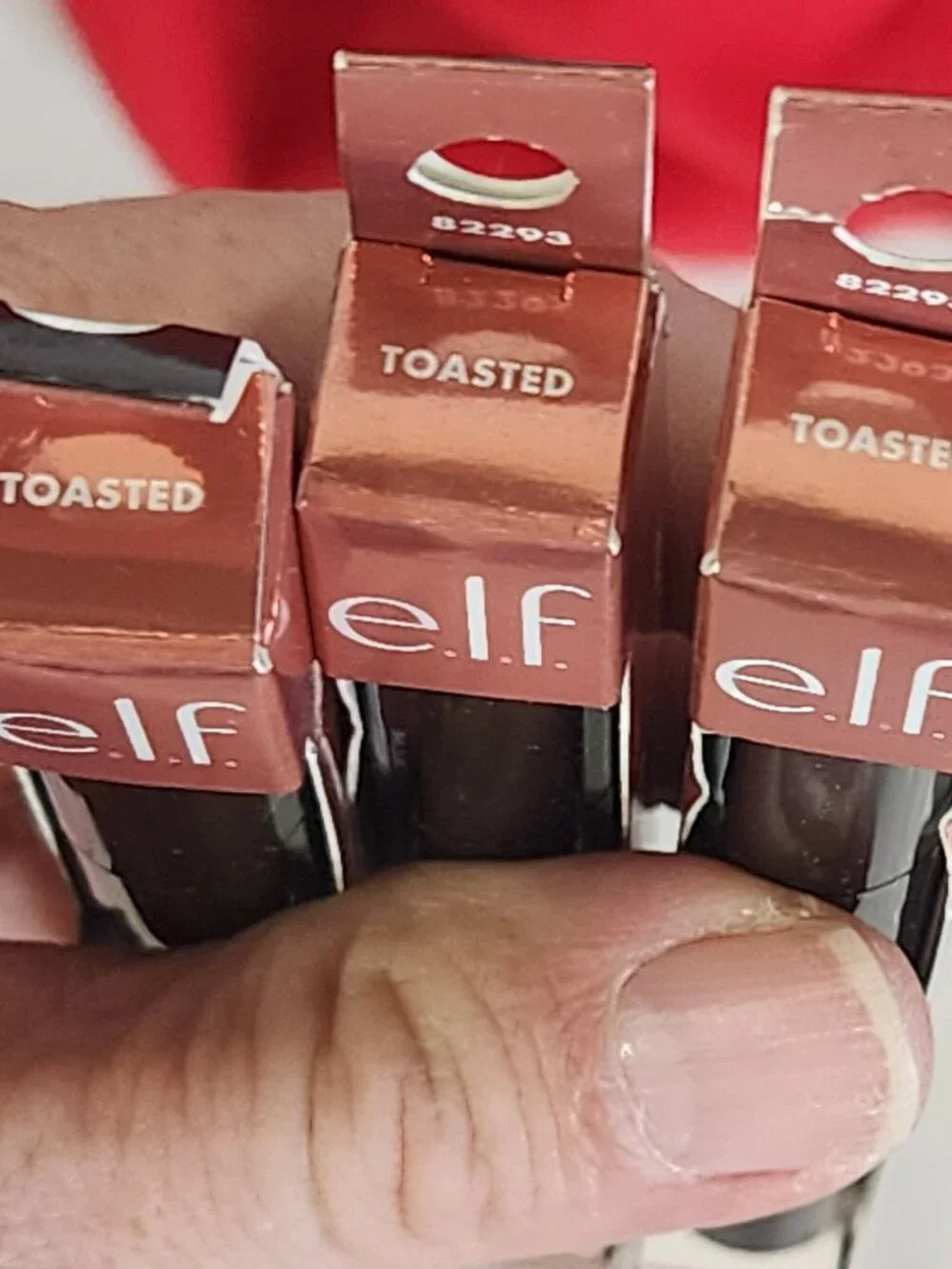 E.L.F. 3-IN-1 Lip Plumper Gloss Balm Pout Clout Plumping Pen #82293 Toasted 3CT